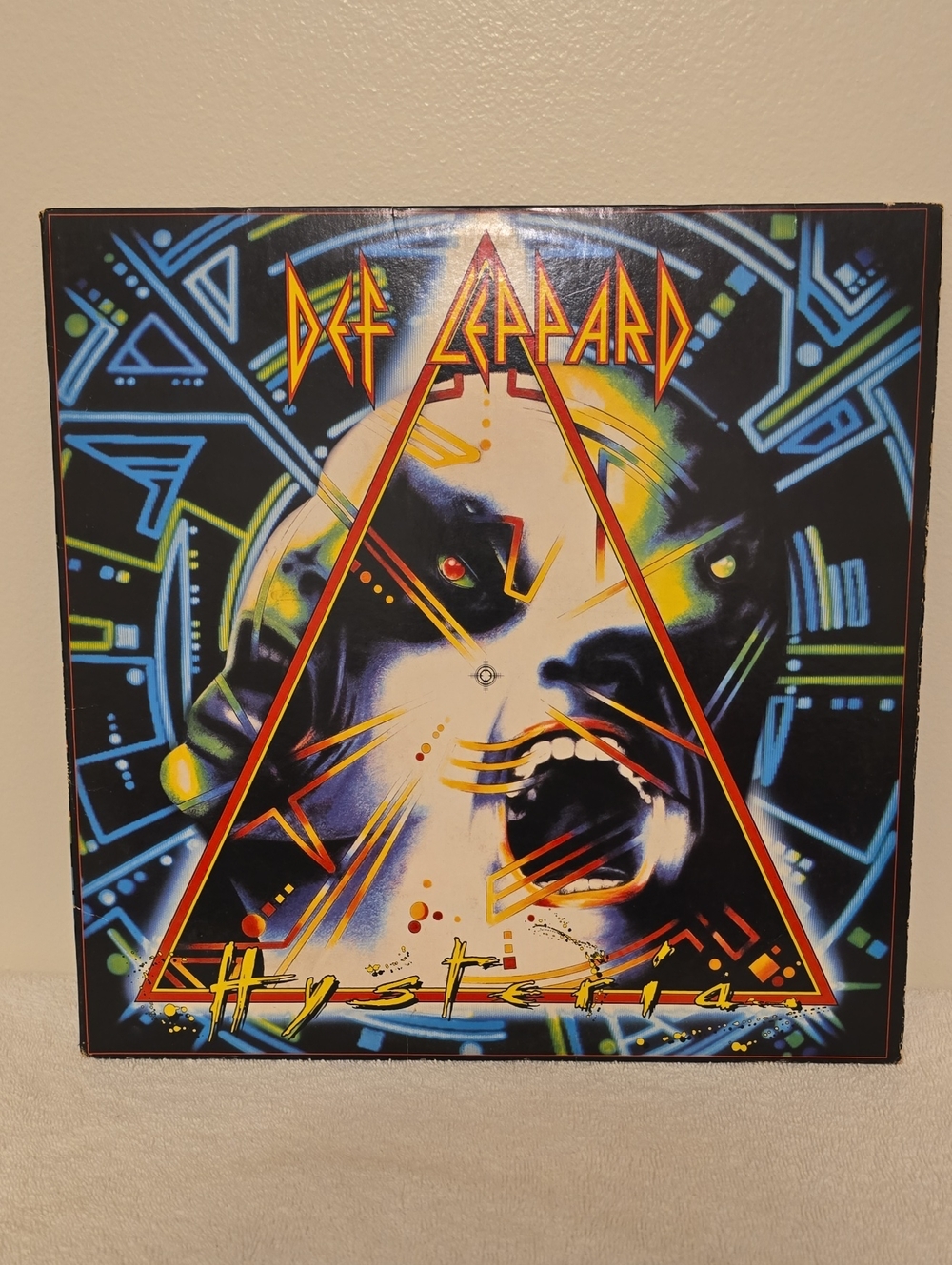 Vintage Def Leppard Hysteria Vinyl Album